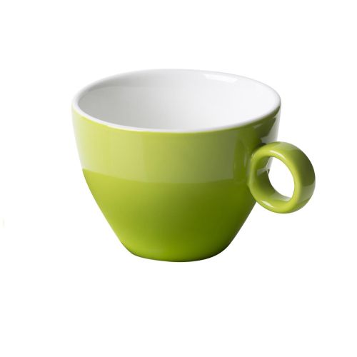 Bedrukken van een groene Bart cappuccinokop